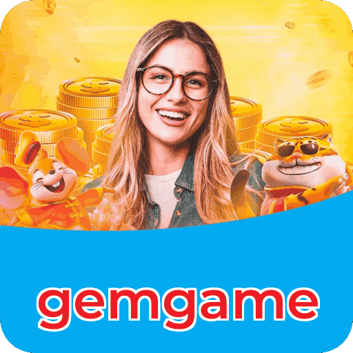 Números do app gemgame em material de marketing — ilustração, não auditoria